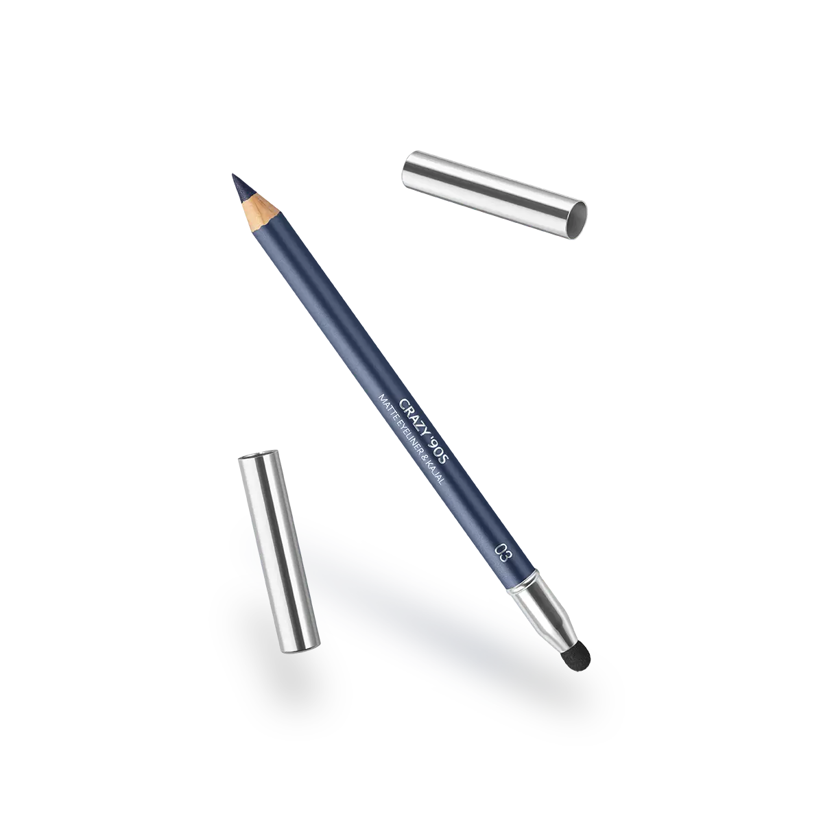 Crazy '90S Matte Eyeliner And Kajal / Яркие 90Е - Матовая Подводка И Карандаш Для Глаз