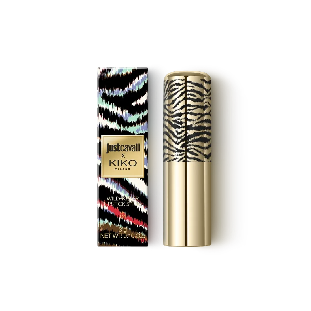 Just Cavalli X Kiko Помада для губ СПФ 30 &amp;quot;Дикий поцелуй&amp;quot; / Just Cavalli X Kiko Wild-Kisser Lipstick SPF 30 - 4
