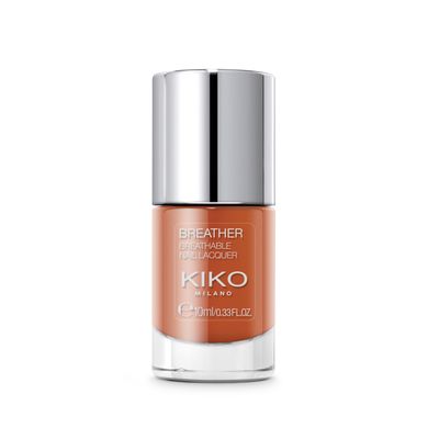 Лаки для ногтей Kiko Milano BREATHER BREATHABLE NAIL LACQUER, цвет 04 rust