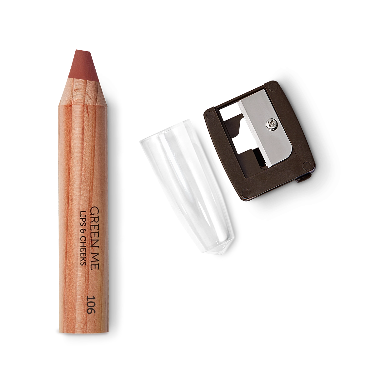 

Green Me Lips & Cheeks / Карандаш Для Губ И Щек Из Натуральных Ингредиентов, 105 rustic rosewood/105 деревенское розовое дерево, Green Me Lips - Cheeks / Карандаш Для Губ И Щек Из Натуральных Ингредиентов