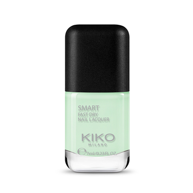Купить Лаки для ногтей, Smart Nail Lacquer, Kiko Milano, 85 Mint Milk, KM000000017085B