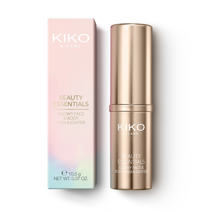 BEAUTY ESSENTIALS GLOWY FACE AND BODY HIGHLIGHTER/ОСНОВЫ КРАСОТЫ - СИЯЮЩИЙ ХАЙЛАЙТЕР ДЛЯ ЛИЦА И ТЕЛА