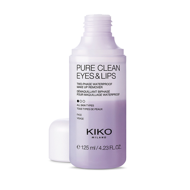 Очищение Kiko Milano Pure Clean Eyes - Lips