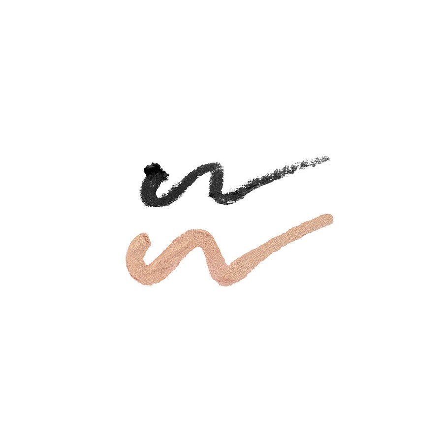 BEAUTY ESSENTIALS 3-IN-1 12H LONG LASTING EYESHADOW AND EYEPENCIL/ОСНОВЫ КРАСОТЫ - 3-В-1 ТЕНИ И КАРАНДАШ ДЛЯ ГЛАЗ СО СТОЙКОСТЬЮ ДО 12 Ч.