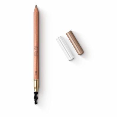 GREEN ME BROW PENCIL/КАРАНДАШ ДЛЯ БРОВЕЙ С ЩЕТОЧКОЙ pink flash водостойкий автоматический треугольный карандаш для бровей