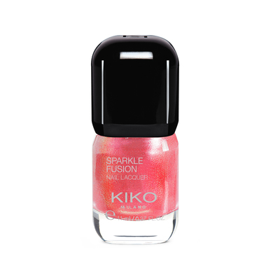Лаки для ногтей Kiko Milano SPARKLE FUSION NAIL LACQUER, цвет 03 obsession pink KM120304037003A - фото 1