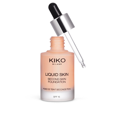 Жидкая основа Kiko Milano Liquid Skin Second Skin Foundation, цвет neutral gold 30