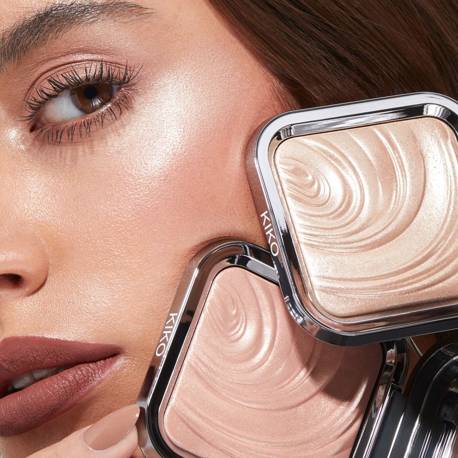 Ultimate glow. Хайлайтер Кико. Kiko Glow Fusion. Хайлайтер от Кико Милано. Пудровый хайлайтер Кико.