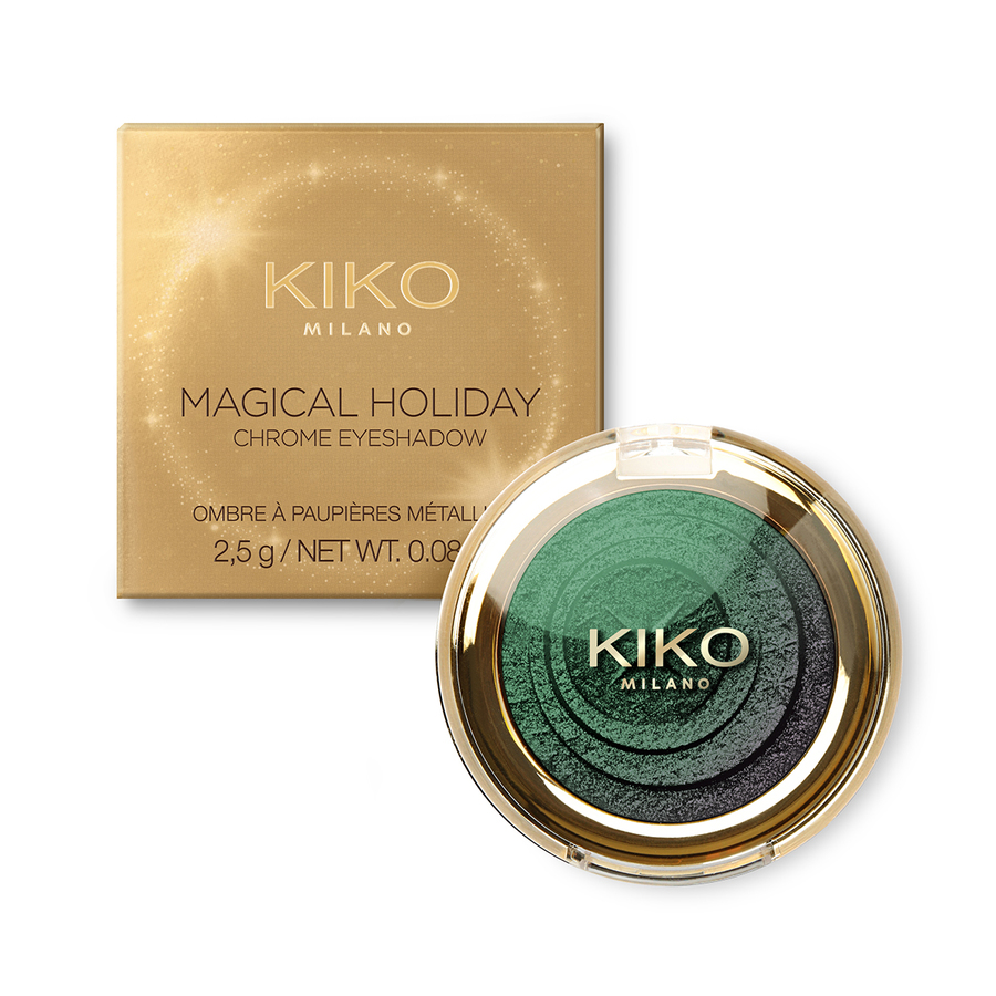 Magic eyeshadow. Kiko Magical Holiday тени. Kiko Milano Magical Holiday Chrome Eyeshadow. Кико Милано тени Magical Holiday. Magical Holiday Chrome Eyeshadow тени.