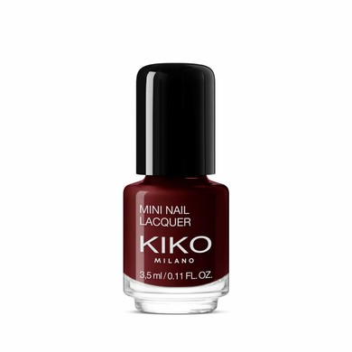 Купить Лаки для ногтей, Mini Nail Lacquer, Kiko Milano, 16 Rouge Noir, KM000000008009B