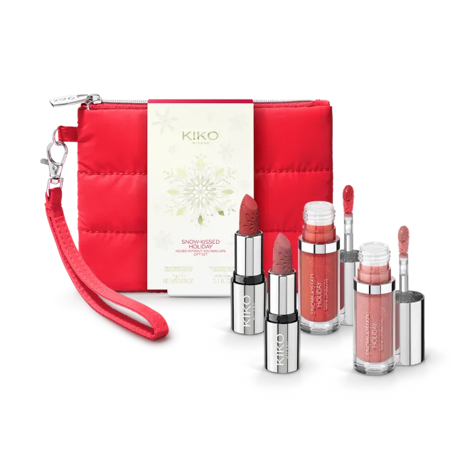 Снежный Поцелуй "Всегда С Тобой" Подарочный Набор Мини Помад / Snow-Kissed Holiday Never Without You Mini Lips Gift Set