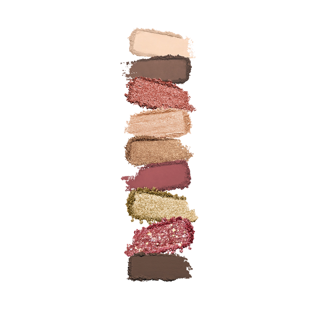 Гламурная палитра теней с различными финишами / Glamour Multi Finish Eyeshadow Palette - 2