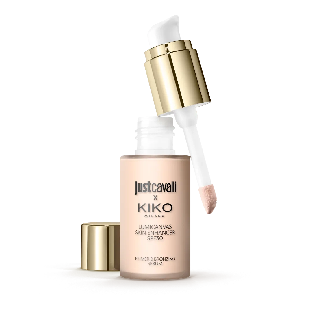 Just Cavalli X Kiko Праймер-бронзер для лица СПФ 30 &amp;quot;Этюд света&amp;quot; / Just Cavalli X Kiko Lumicanvas Skin Enhancer SPF 30 - 3