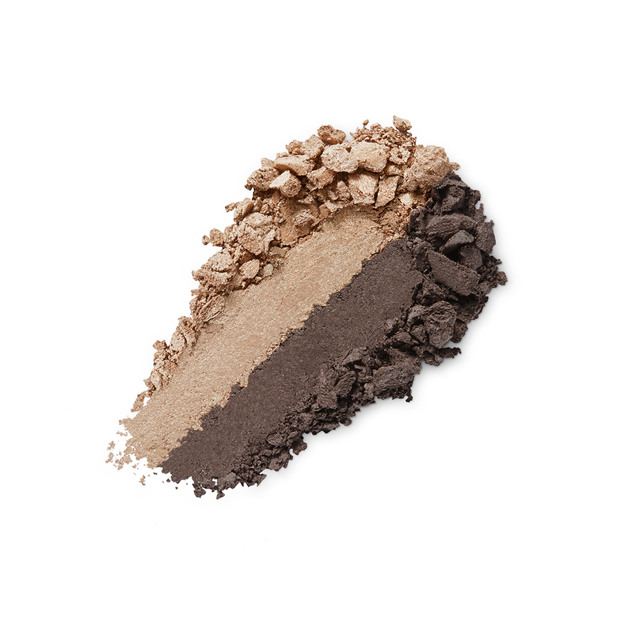 

Bright Duo Baked Eyeshadow, 05 deep gold - satin chocolate, Bright Duo Baked Eyeshadow