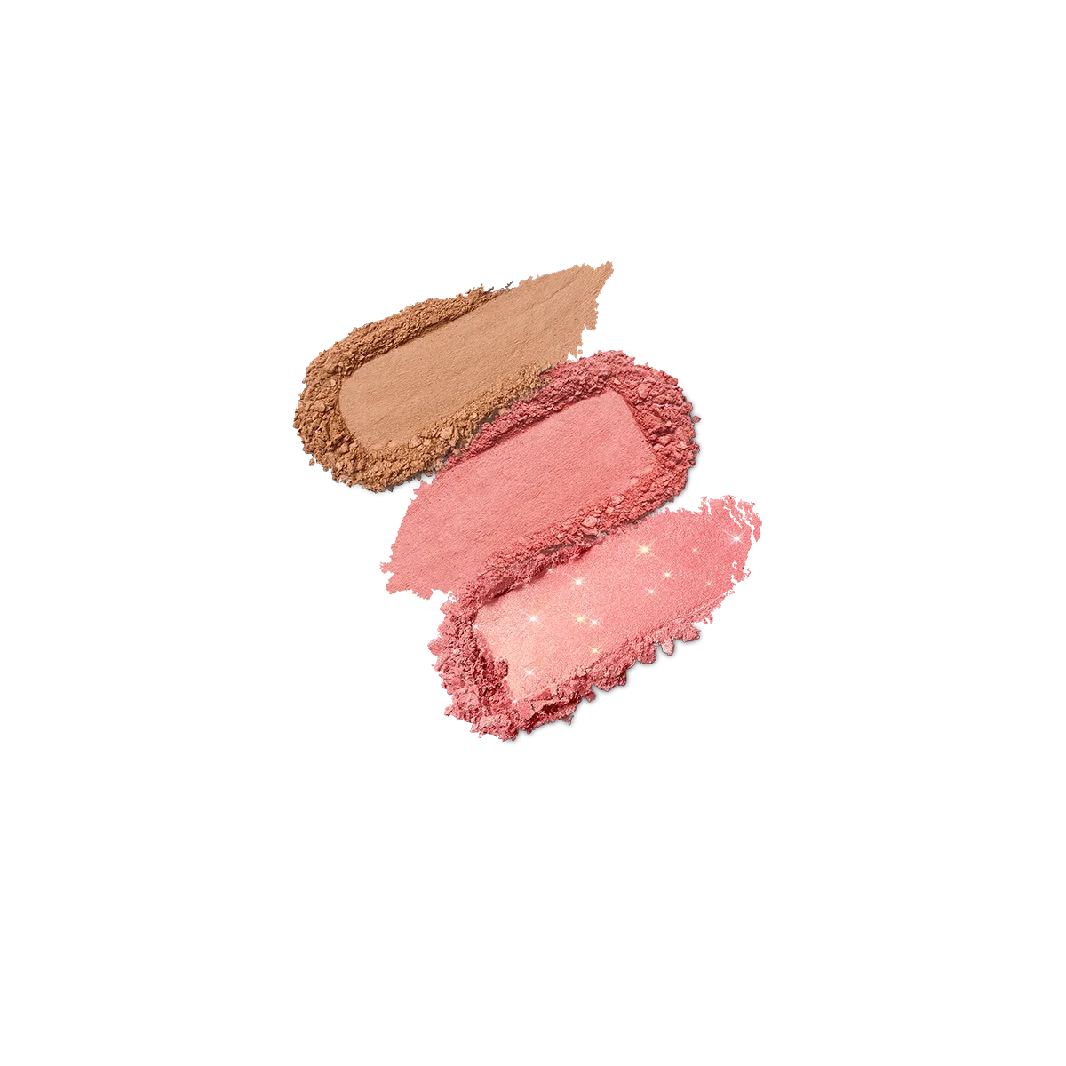 Палетка румян и бронзеров с тремя различными финишами / Multi Finish Trio Blush & Bronzer Palette - 2