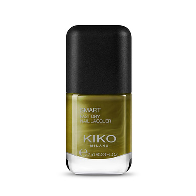 Купить Лаки для ногтей, Smart Nail Lacquer, Kiko Milano, 88 Metallic Jungle Green, KM000000017088B