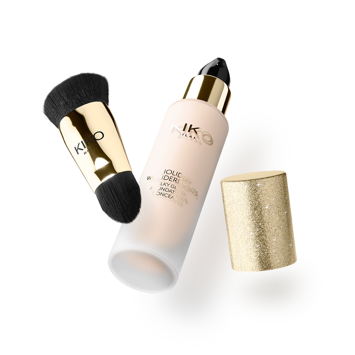 

Holiday Wonderlights Silky Glow Foundation & Concealer / Праздничные Огни - Тональный Крем И Консилер С Шелковистым Сиянием, 01 ivory/01 слоновая кость, Holiday Wonderlights Silky Glow Foundation - Concealer / Праздничные Огни - Тональный Крем И Консилер 