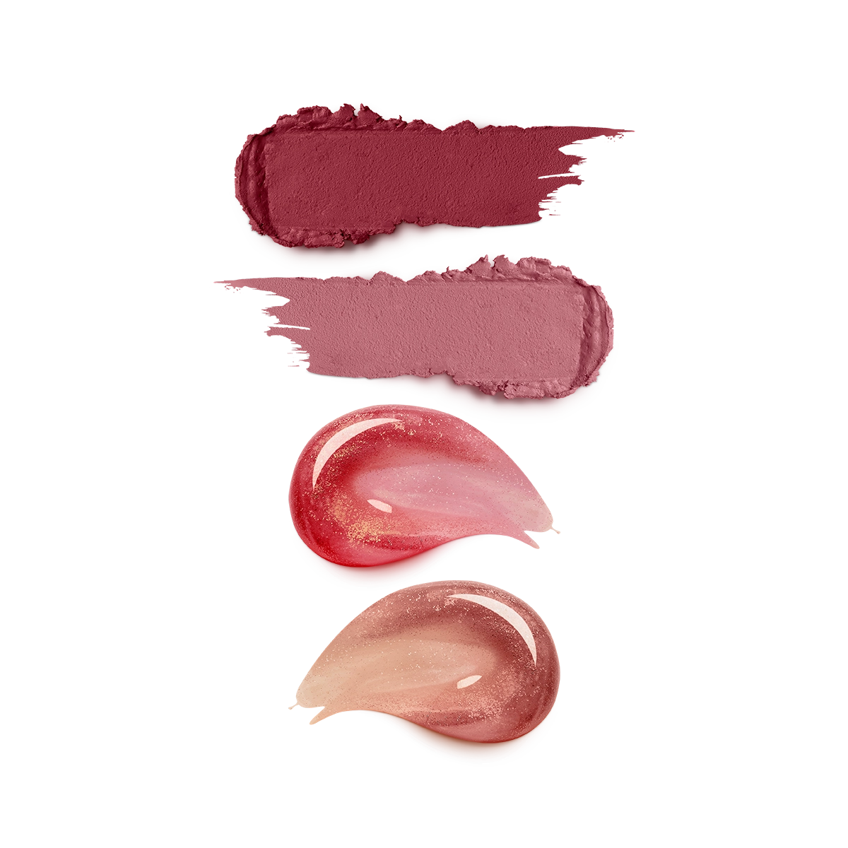Снежный Поцелуй "Всегда С Тобой" Подарочный Набор Мини Помад / Snow-Kissed Holiday Never Without You Mini Lips Gift Set - 3