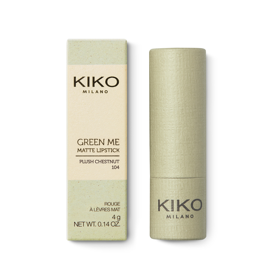 

GREEN ME MATTE LIPSTICK, 104 plush chestnut, GREEN ME MATTE LIPSTICK