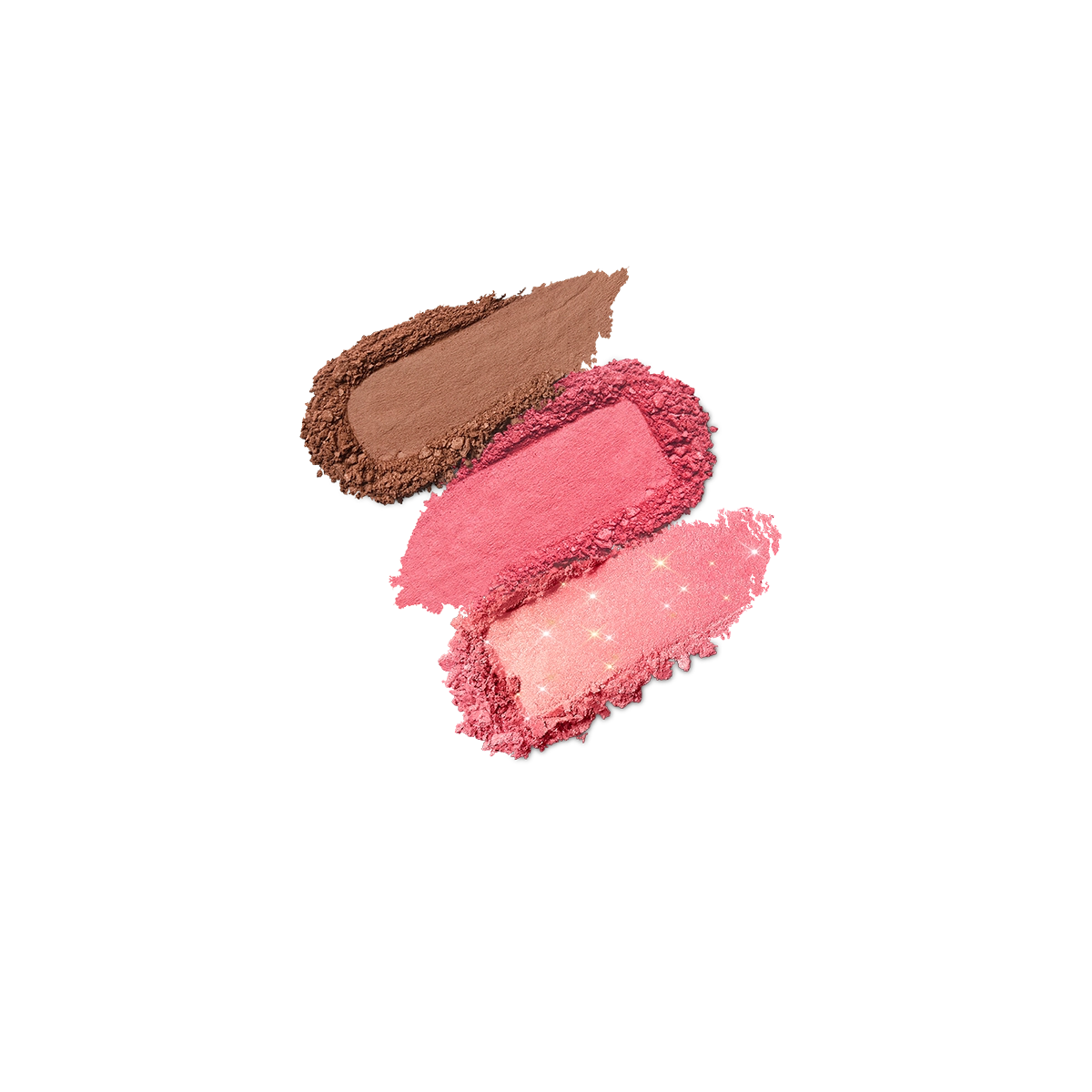 Палетка румян и бронзеров с тремя различными финишами / Multi Finish Trio Blush & Bronzer Palette - 2
