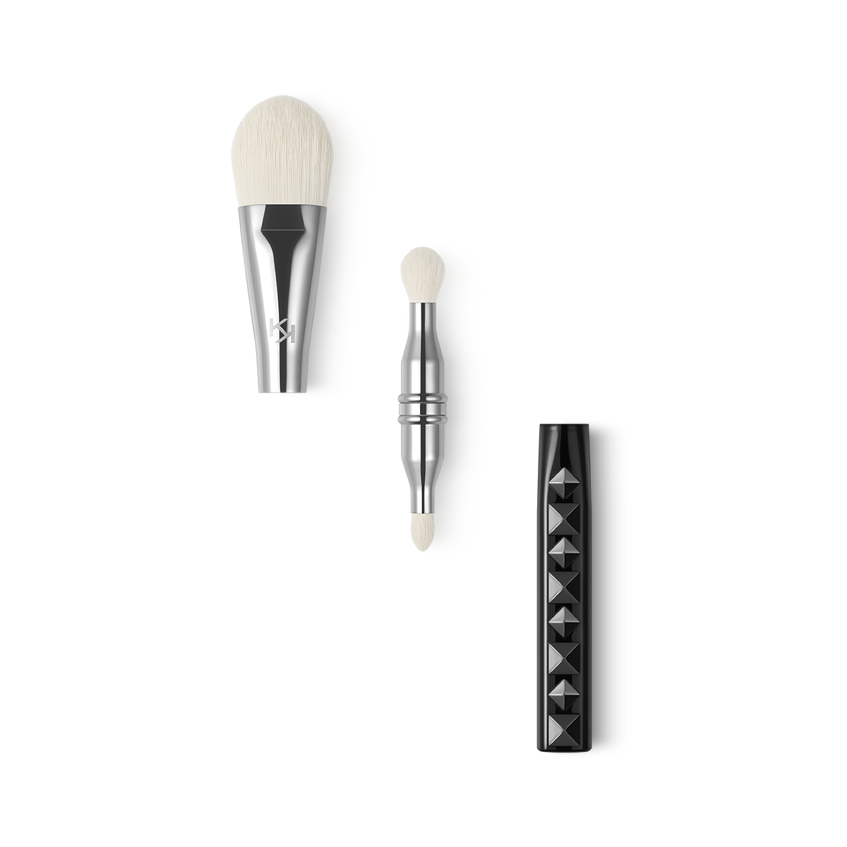 Magnetic Nights Glam Trio Face Brush / Магия Ночи – Кисть Для Макияжа 3В1 - 2
