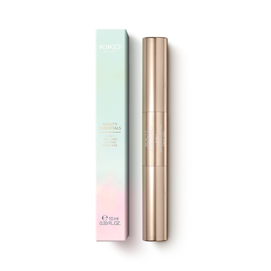 BEAUTY ESSENTIALS 3 -IN-1 12H LONG LASTING MASCARA/ОСНОВЫ КРАСОТЫ - 3 В 1 ТУШЬ ДЛЯ РЕСНИЦ СО СТОЙКОСТЬЮ ДО 12 Ч.